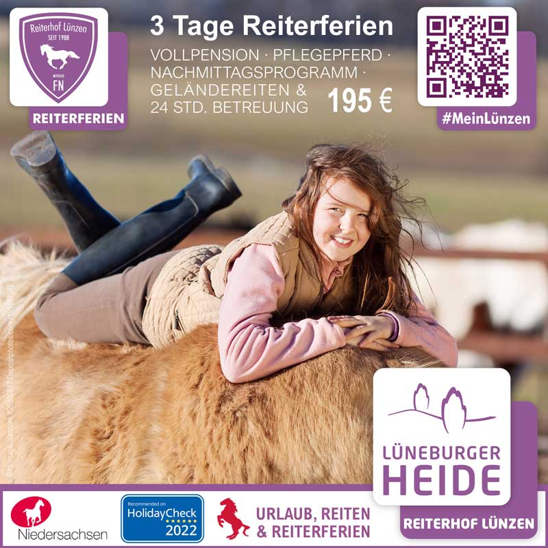 3-Tage-Kinder-Ferienprogramm-Schulferien-Reiterferien-Reiten-Pferde-Vollpension-Betreuung-Freizeitgestaltung-Reiterhof-Ferienhof-Luenzen-Lueneburger-Heide-Niedersachsen