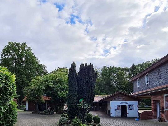 Innenhof Haupthaus | Ferienhof & Reiterhof Lünzen