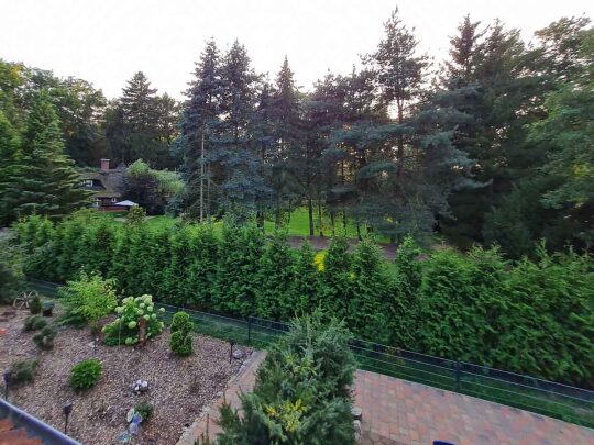 Ausblick Doppelzimmer mit Balkon und Badezimmer | Unterbringung | Ferienhof & Reiterhof Lünzen